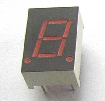 MAN3640 : Afficheur rouge 7.5mm cathode commune